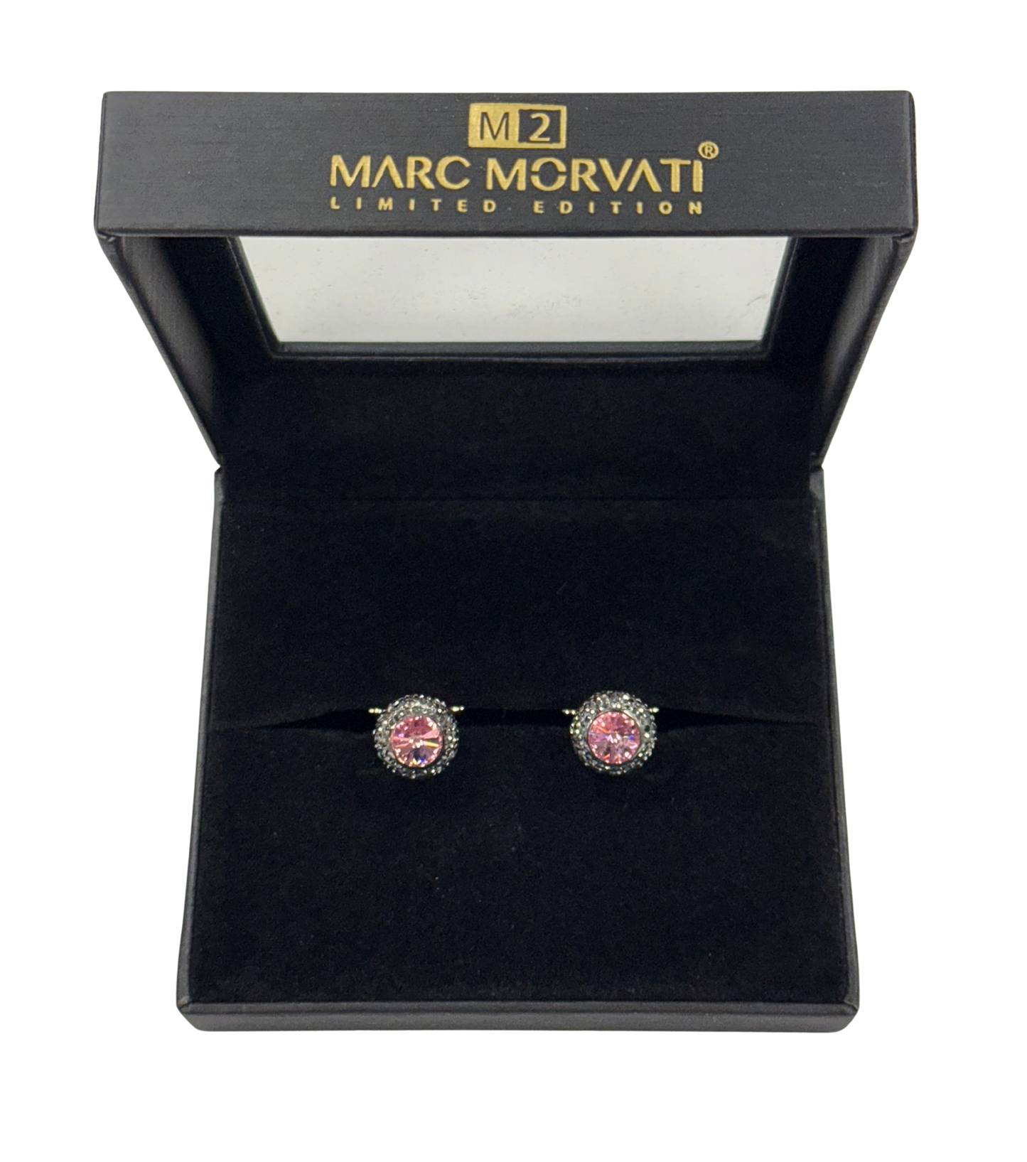 Pink Champagne Halo Cufflinks