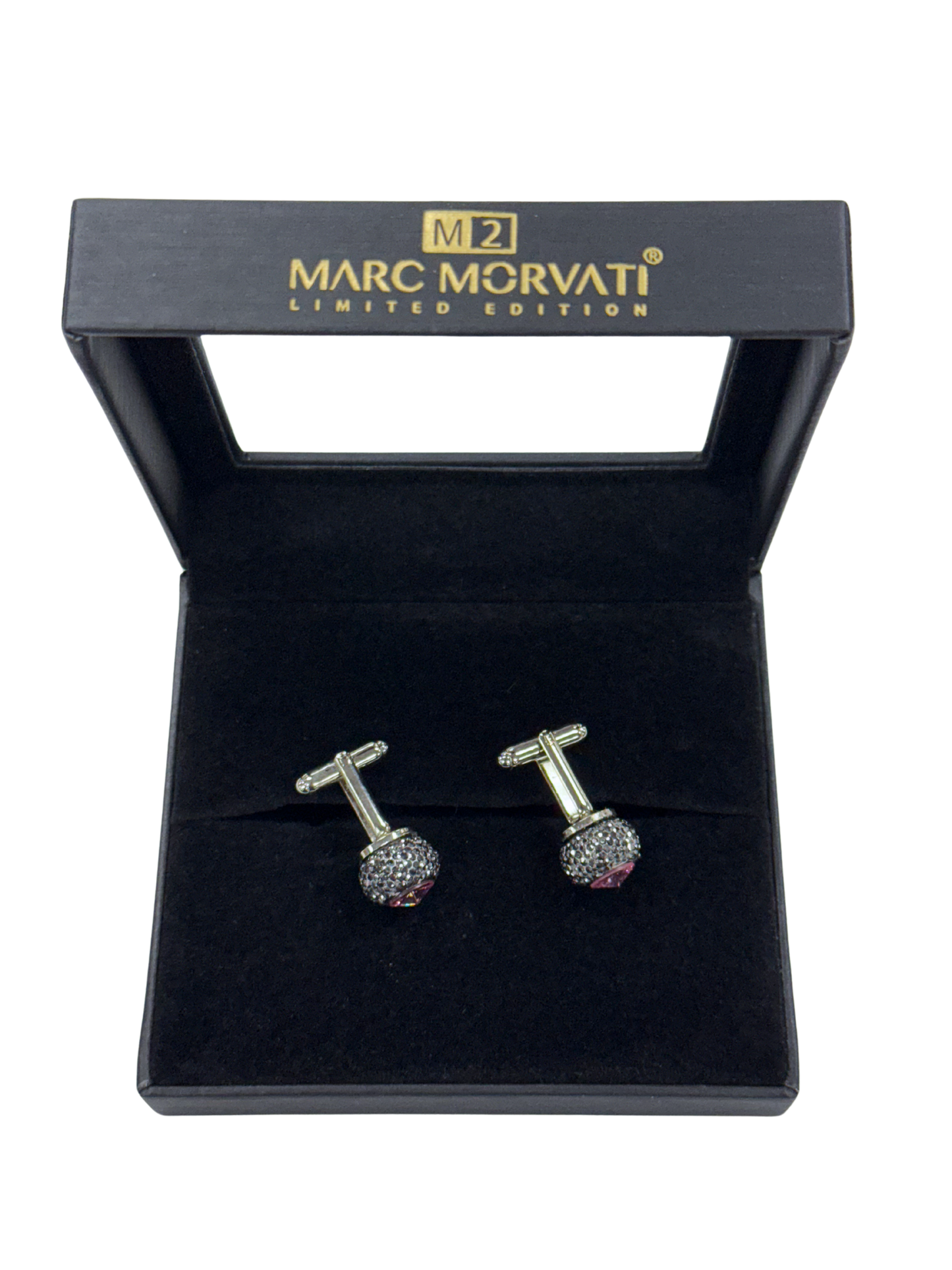 Pink Champagne Halo Cufflinks