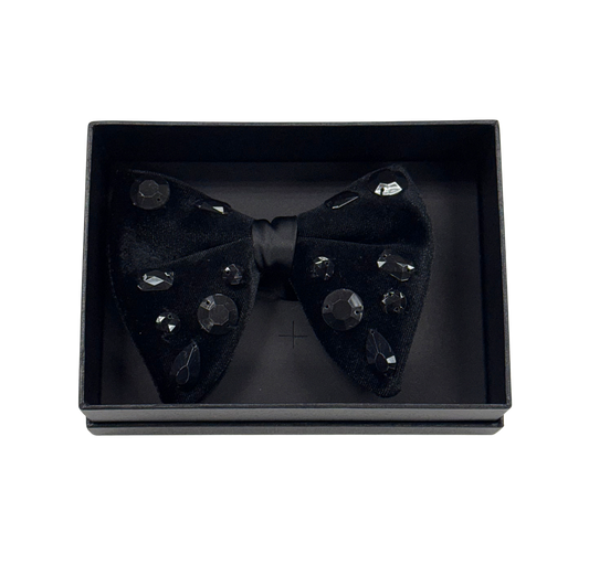 Black Onyx Bow Tie