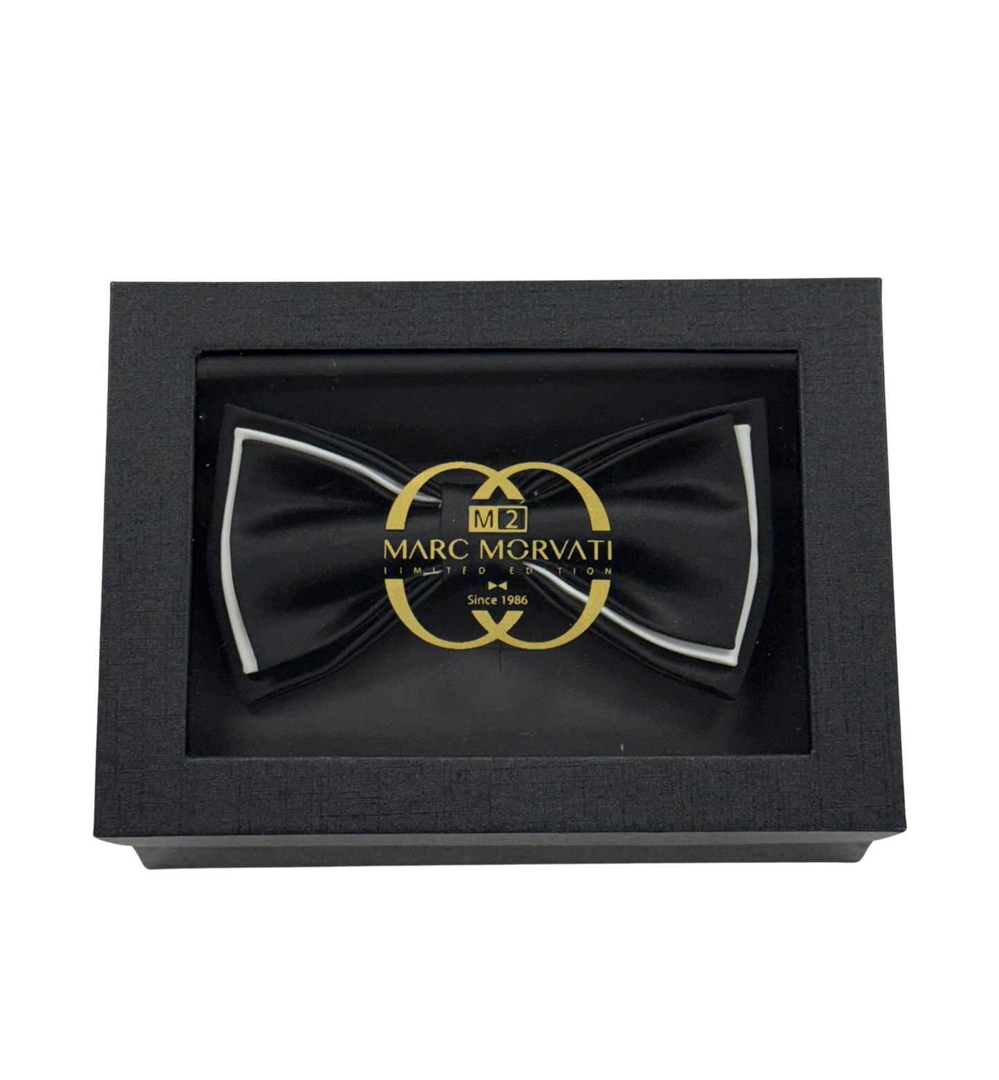 Black Framed Bow Tie