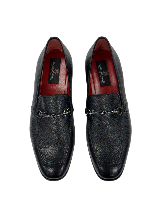 Black Leather Loafers