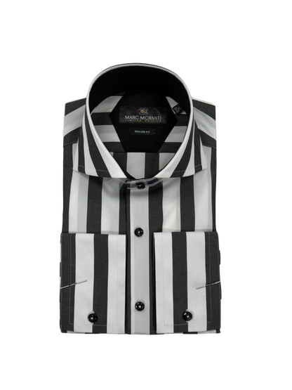 Charcoal Stripe Dress Shirt